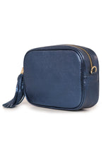 Load image into Gallery viewer, Metallic Leather Camera Bag
