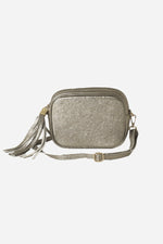 Load image into Gallery viewer, Metallic Leather Camera Bag

