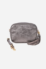 Load image into Gallery viewer, Metallic Leather Camera Bag
