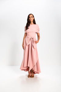 Safia Bow Flare Dress