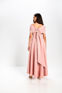 Safia Bow Flare Dress