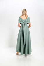 Load image into Gallery viewer, Safia Bow Flare Dress
