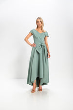 Load image into Gallery viewer, Safia Bow Flare Dress
