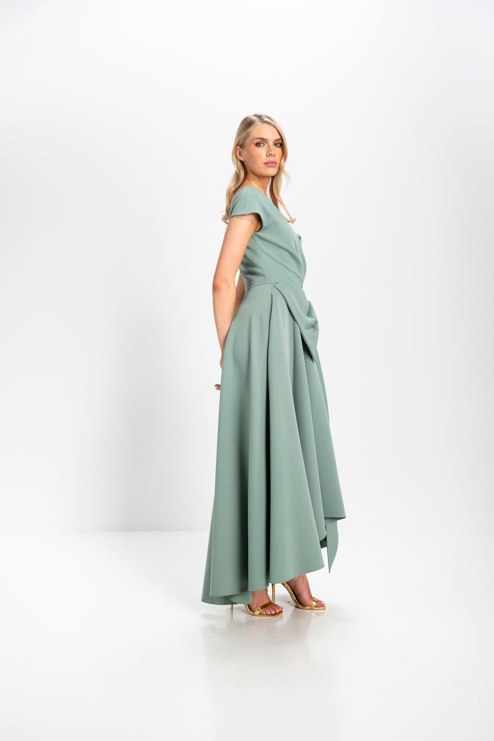 Safia Bow Flare Dress