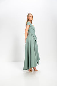 Safia Bow Flare Dress