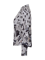 Load image into Gallery viewer, Monochrome Geo Print Shirt 73606
