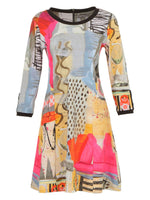 Load image into Gallery viewer, Totem Midi Long Sleeves Dress 74634
