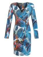 Load image into Gallery viewer, Flora Wrap Dress 74705

