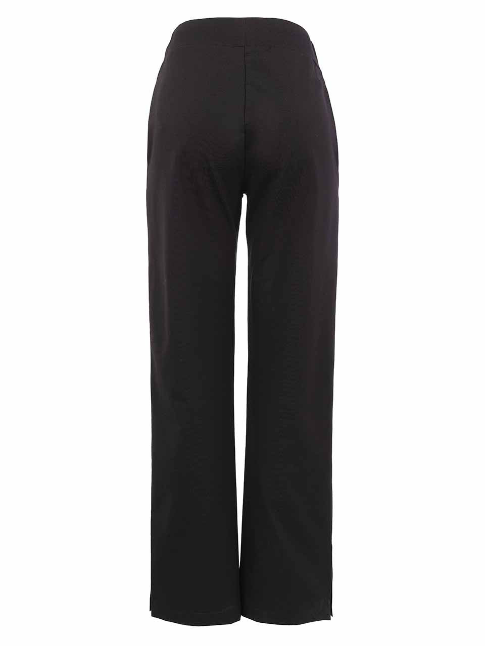 Sporty Chic Wide-Leg Trouser