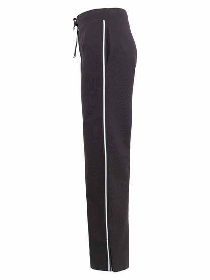 Sporty Chic Wide-Leg Trouser
