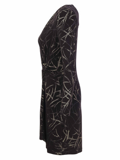 Green Fantasy Print Wrap Top 73661 (Copy)