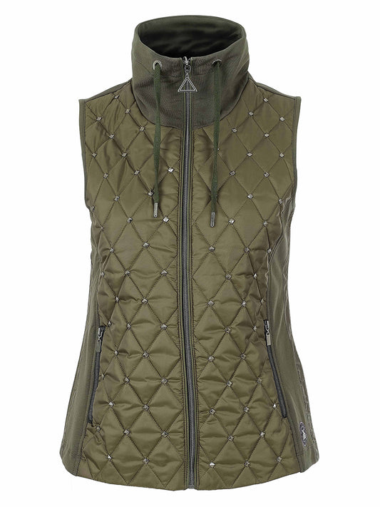 Studded Quilted Gilet - Lucindas on-line
