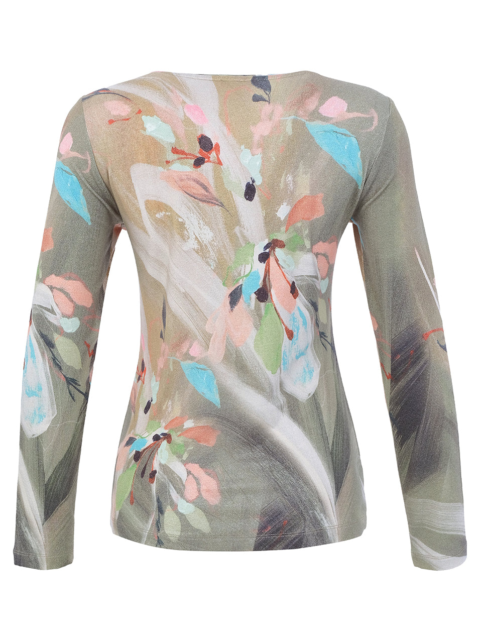 Earth Tones Printed Top