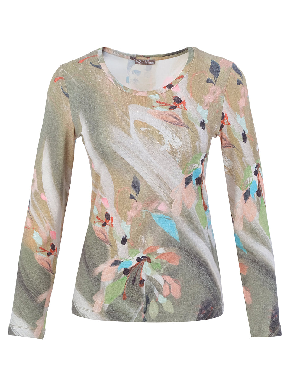 Earth Tones Printed Top