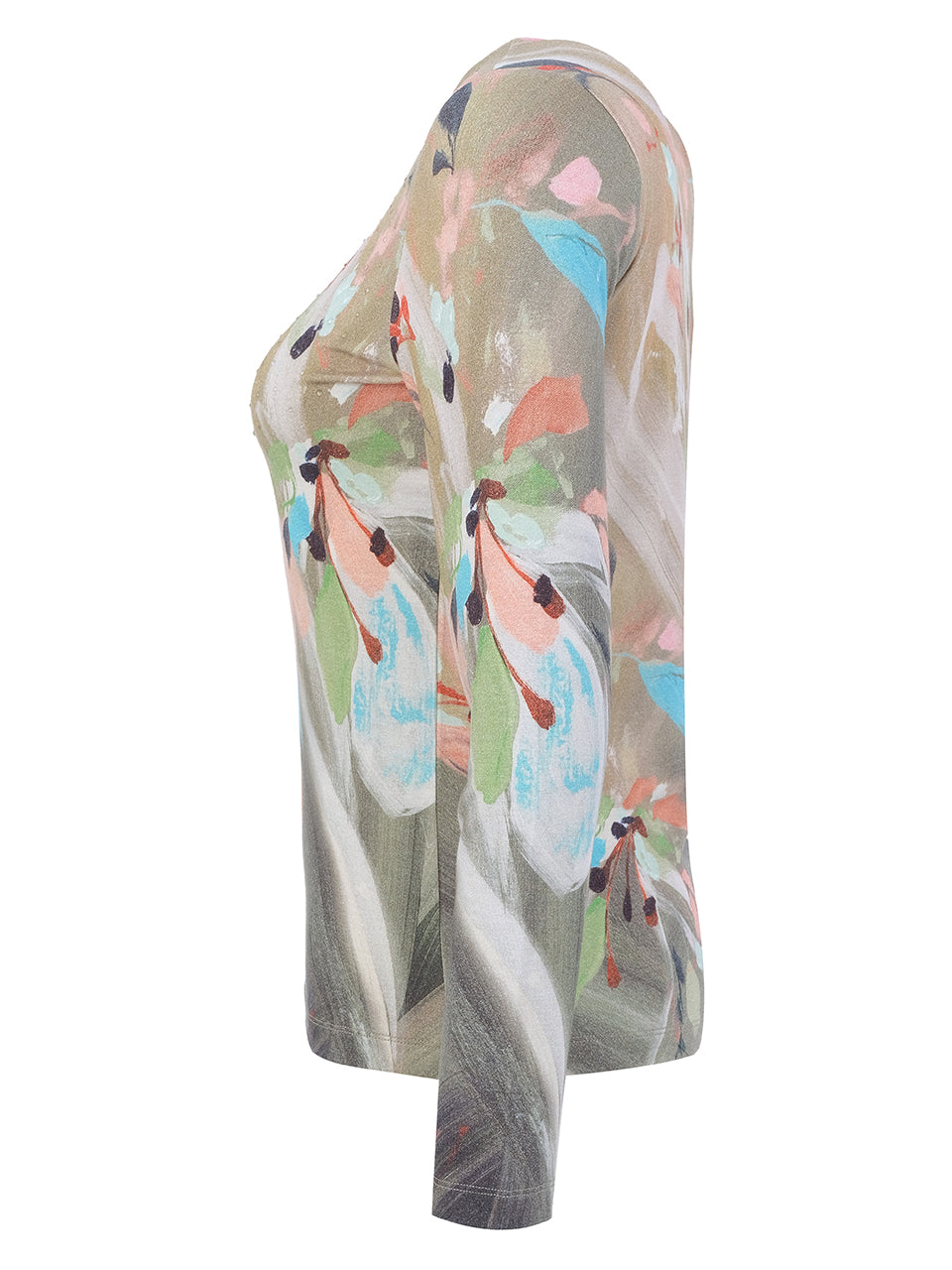Earth Tones Printed Top