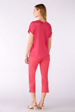 Load image into Gallery viewer, Pink Natural Linen T-Shirt
