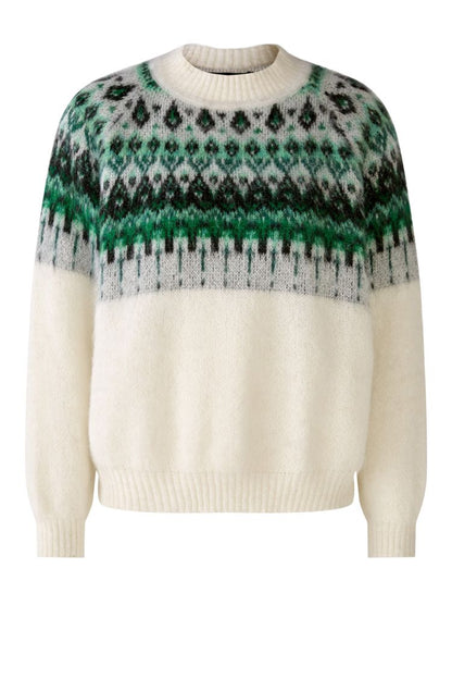 Fair Isle Alpaca Wool Jumper