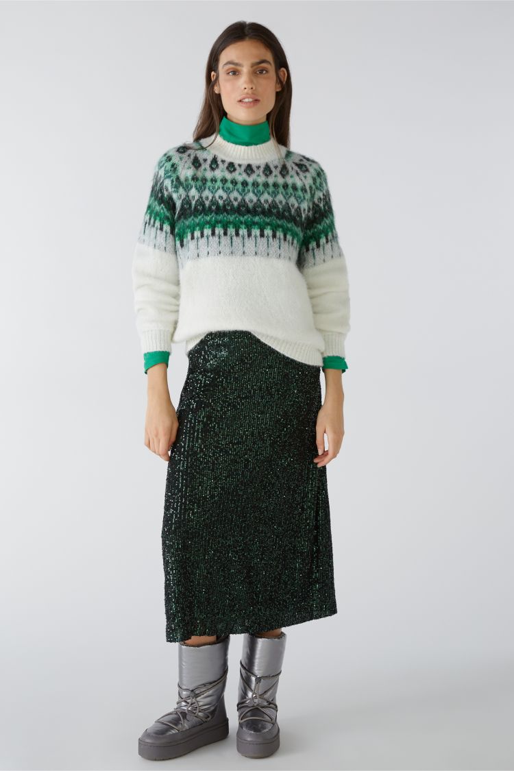 Fair Isle Alpaca Wool Jumper