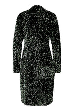 Load image into Gallery viewer, Green Sequin Velvet Dress 80074
