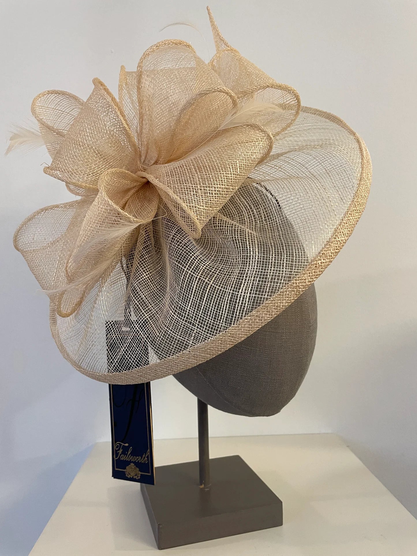 Sinamay Disc Fascinator