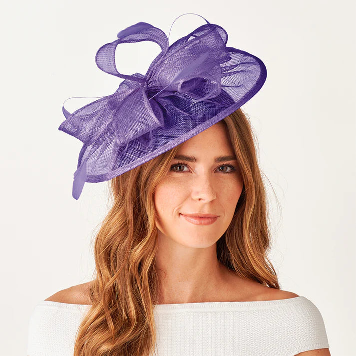 Sinamay Disc Fascinator