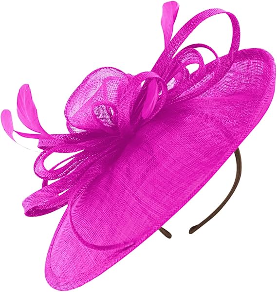 Sinamay Disc Fascinator