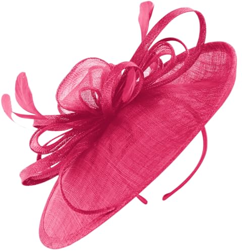 Sinamay Disc Fascinator