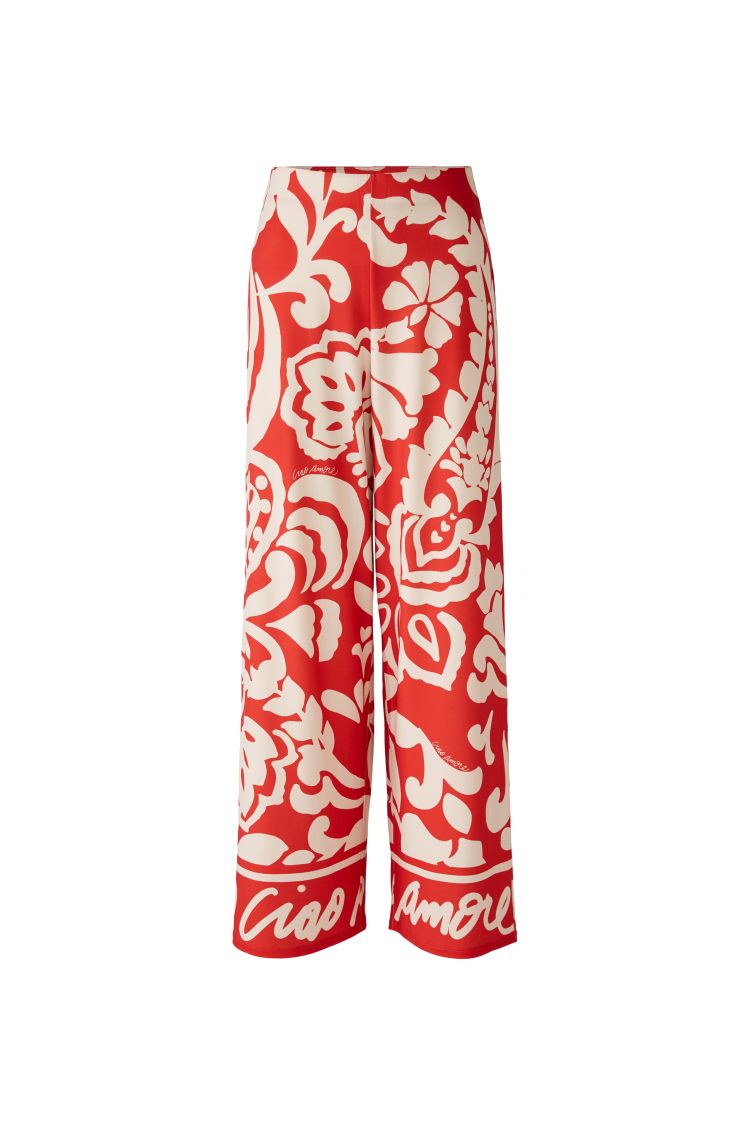 Love Letter Printed Trousers 85729