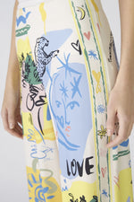 Load image into Gallery viewer, Crease Free Marlene Print Trouser 87582
