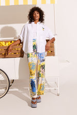 Load image into Gallery viewer, Crease Free Marlene Print Trouser 87582
