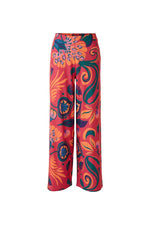Load image into Gallery viewer, Crease Free Tropicana Print Trouser 87582
