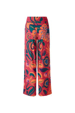 Load image into Gallery viewer, Crease Free Tropicana Print Trouser 87582
