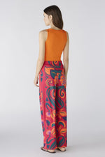 Load image into Gallery viewer, Crease Free Tropicana Print Trouser 87582
