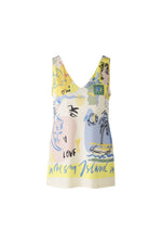 Load image into Gallery viewer, V Neck Printed Top 88013
