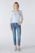 Load image into Gallery viewer, Sumiko Stripe Long-sleeved T-shirt 88220
