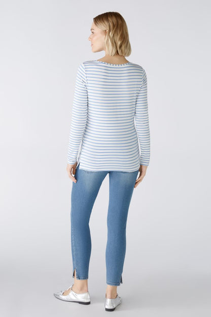 Sumiko Stripe Long-sleeved T-shirt