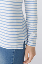 Load image into Gallery viewer, Sumiko Stripe Long-sleeved T-shirt 88220
