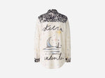 Load image into Gallery viewer, Silky Touch Shirt with Motif Print 89103
