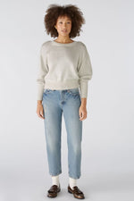Load image into Gallery viewer, Shimmer Cotton Blend Yarn Jumper 89625
