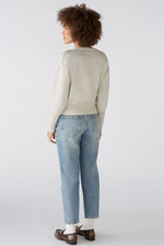 Load image into Gallery viewer, Shimmer Cotton Blend Yarn Jumper 89625
