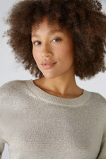 Load image into Gallery viewer, Shimmer Cotton Blend Yarn Jumper 89625

