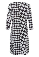 Load image into Gallery viewer, Reversible dress with Houndstooth Print 421502
