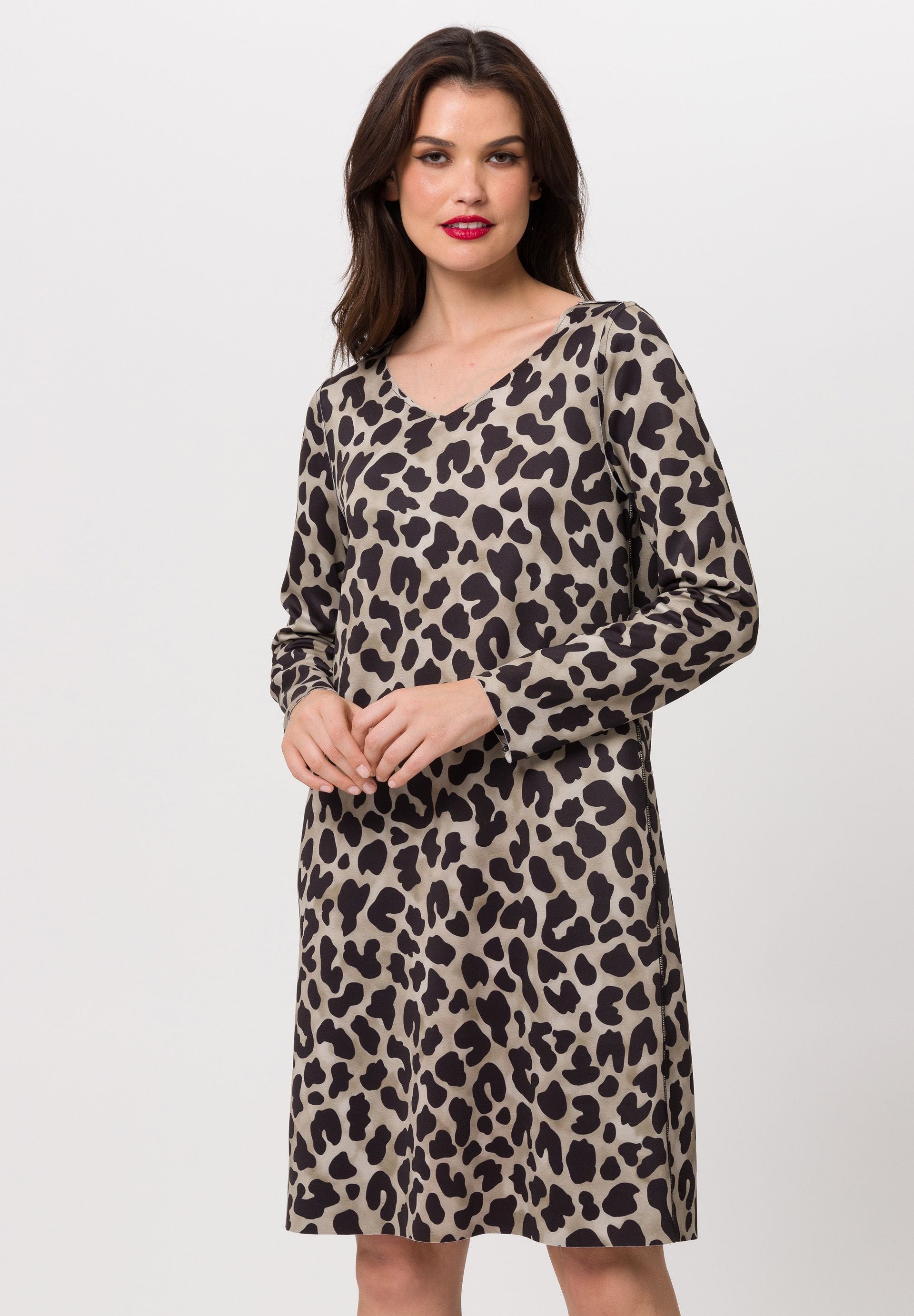 Reversible Leopard Print Dress 423503