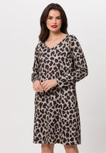 Load image into Gallery viewer, Reversible Leopard Print Dress 423503
