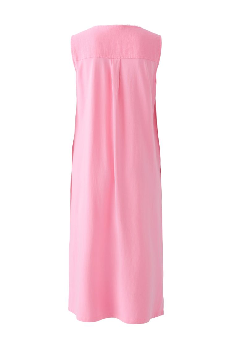Wild Orchid Pink Pure Linen Dress