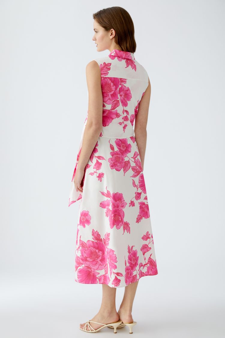 Oui Cotton Midi Dress in Dolce Vita Print 92854