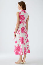 Load image into Gallery viewer, Cotton Midi Dress in Dolce Vita Print 92854
