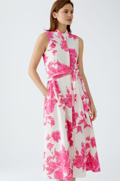Oui Cotton Midi Dress in Dolce Vita Print 92854