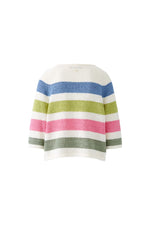 Load image into Gallery viewer, Vibrant Striped Knitted Jumper 93522
