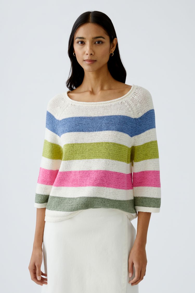 oui-striped-pattern-jumper-93522-lucindas
